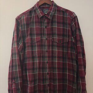 J Crew Men's Flannel Shirt